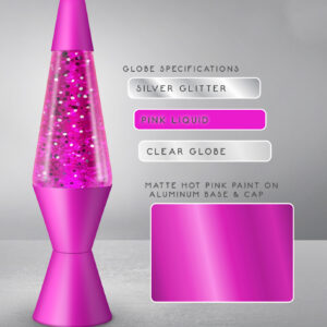 Pink Sparkle Lava Lamp