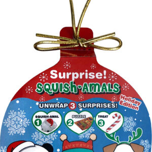 Surprise! Squish-amals Holiday Ornament Edition