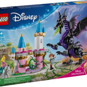 LEGO DISNEY PRINCESS Maleficent's Dragon Form and Aurora's Castle