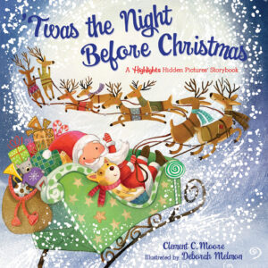 Highlights 'Twas the Night Before Christmas Hidden Pictures Storybook