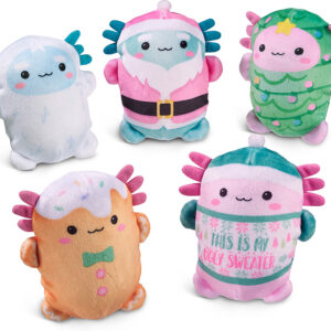 Bubble Stuffed Squishy Friends - A Very Axolotl Christmas