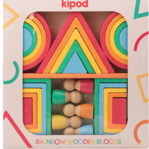 Rainbow Wooden Blocks