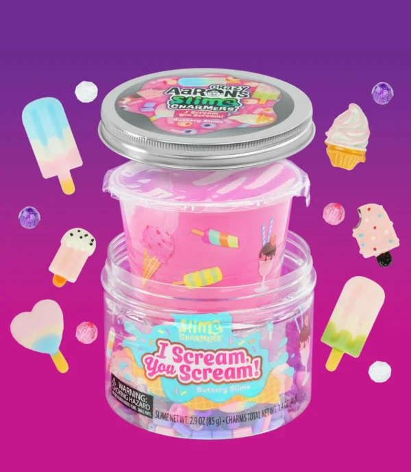 Slime Charmers I Scream You Scream 10 oz Jar