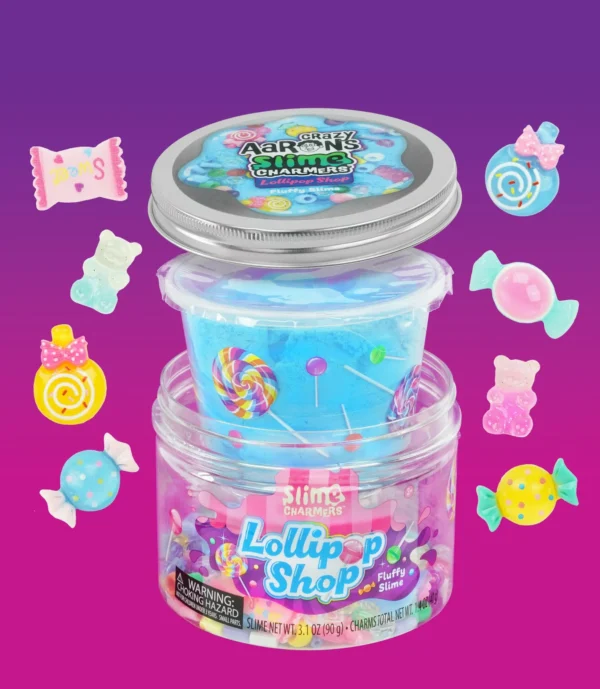 Slime Charmers Lollipop Shop 10 oz Jar