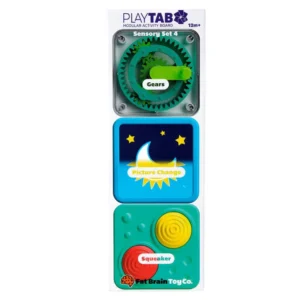 PlayTab Tiles Sensory Set 4 Fat Brain Toy Co