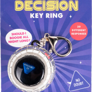 Disco Decision Key Ring