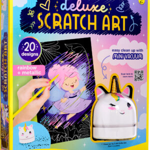 Creativity for Kids Deluxe Scratch Art with Mini Vacuum