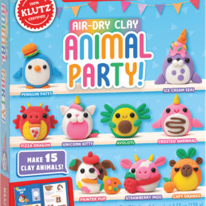 KLUTZ Air-Dry Clay Animal Party!