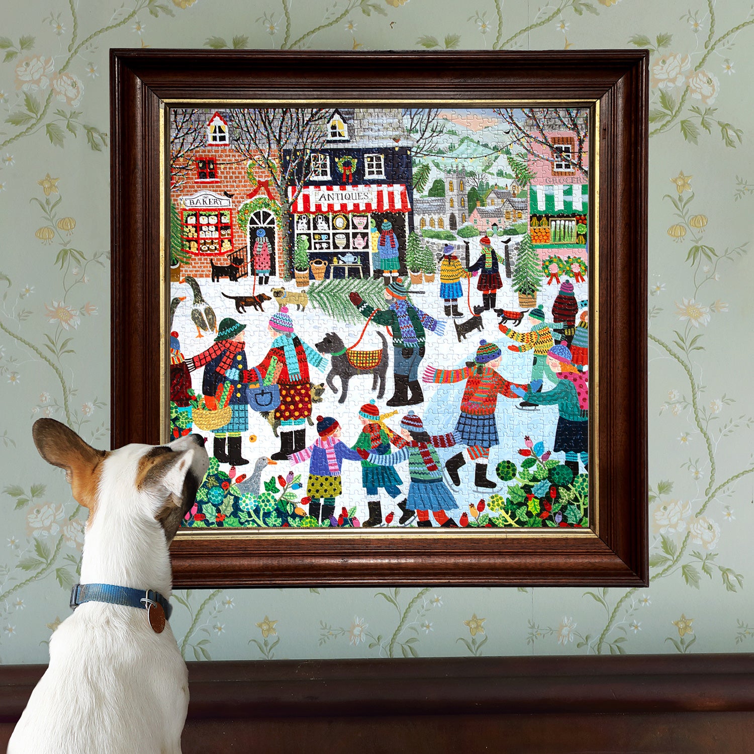 Christmas in the Square 1000 Piece Puzzle