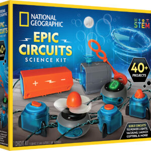 National Geographic Epic Circuits Science Kit - 40+ Projects
