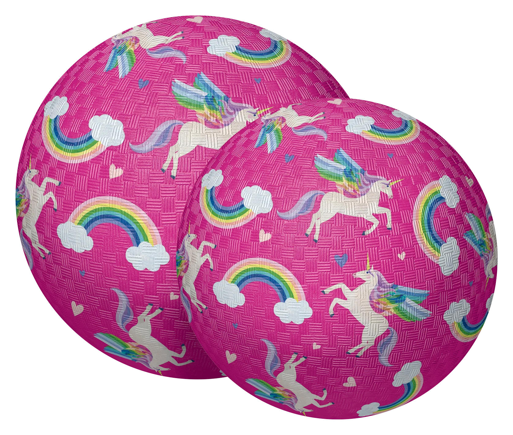 7" Playground Ball Unicorn Rainbow