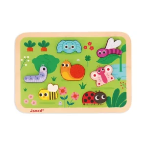 Chunky Garden Puzzle with 7 stand-alone pieces