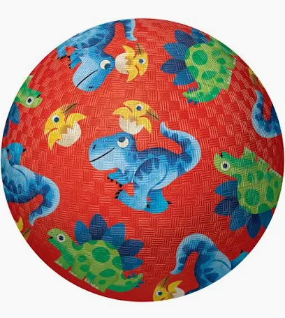 7" Playground Ball Dino Friends Crocodile Creek