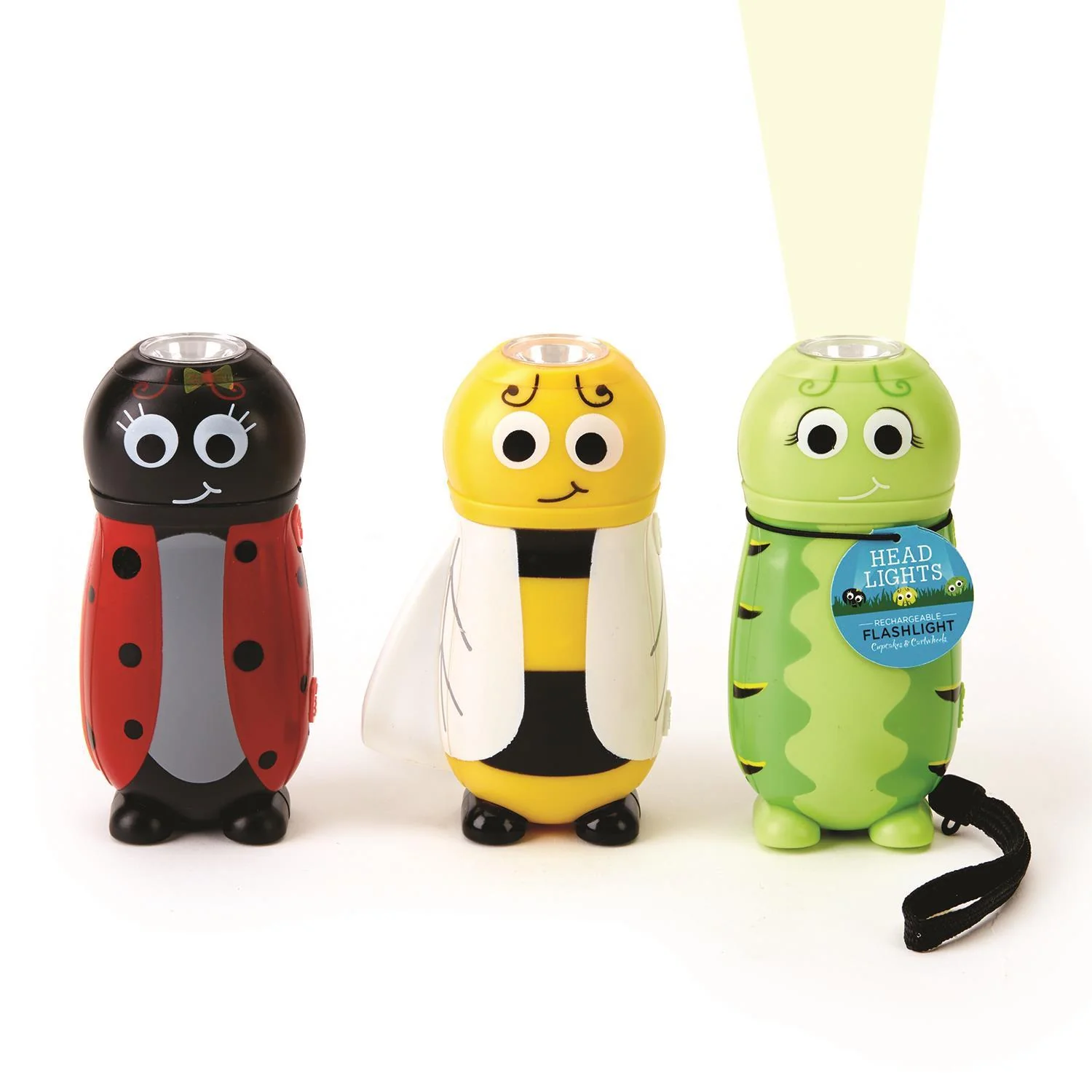 Cupcakes and Cartwheels Rechargeable Bug Flashlight