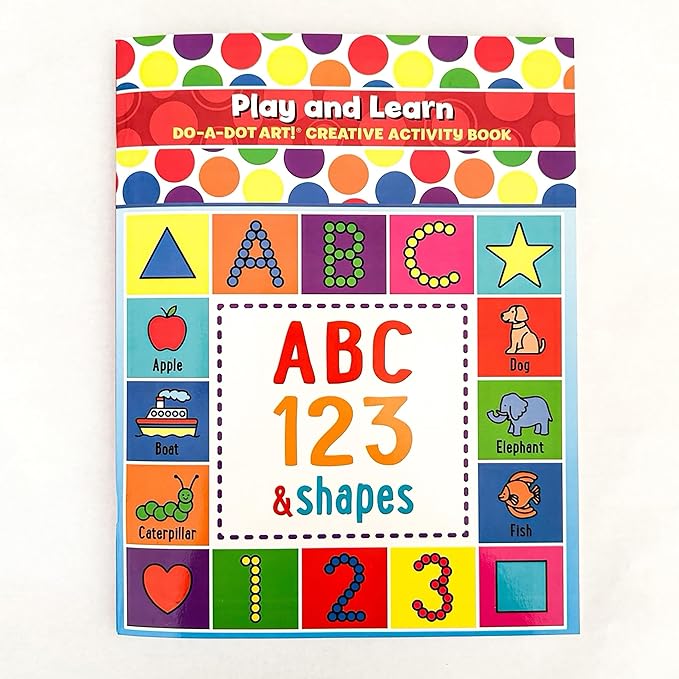 Do-A-Dot Play & Learn Activity Coloring Book