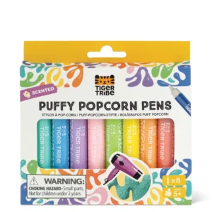 Scented Puffy Popcorn Pens Tiger Tribe
