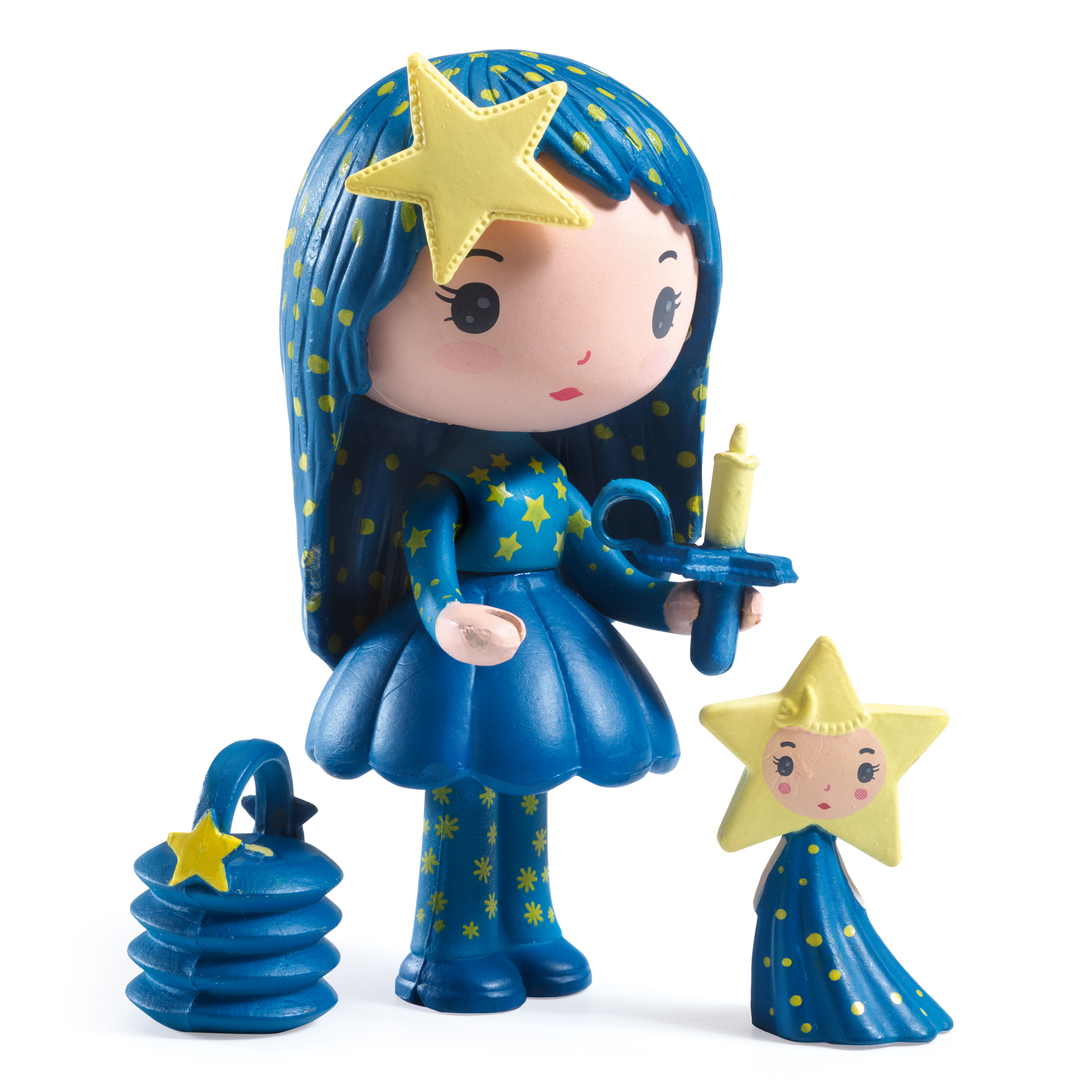 Tinyly Luz & Light Collectible Doll and Companion Figurine Set DJECO