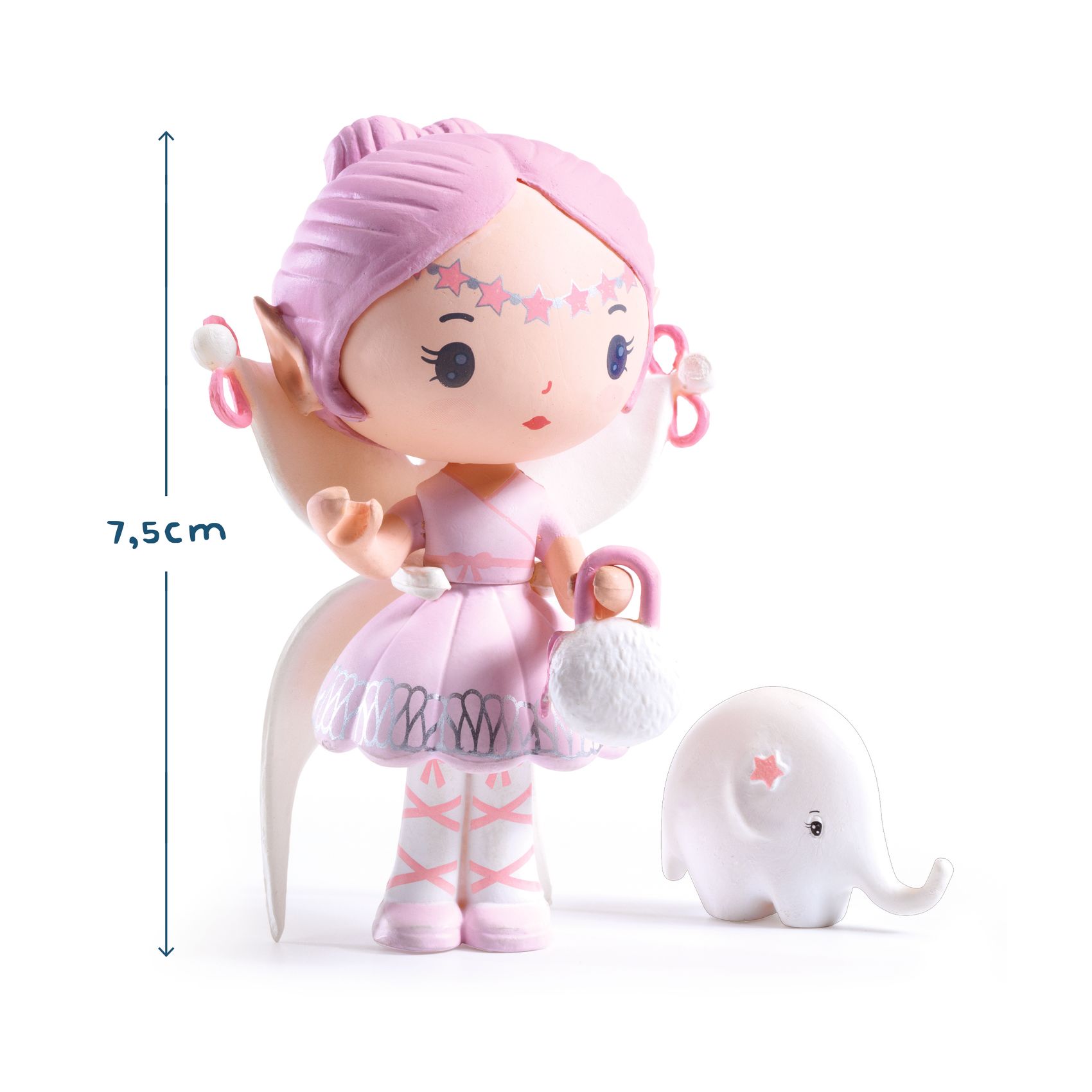 Tinyly Elfe & Bolero Collectible Doll and Companion Figurine Set DJECO