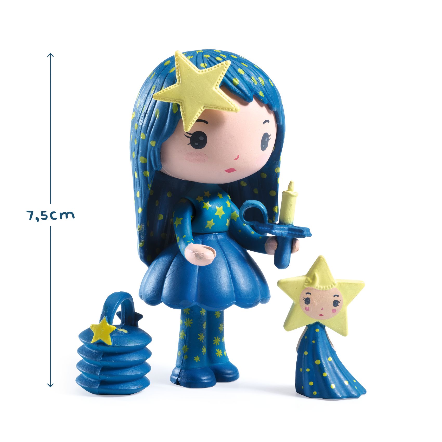 Tinyly Luz & Light Collectible Doll and Companion Figurine Set DJECO