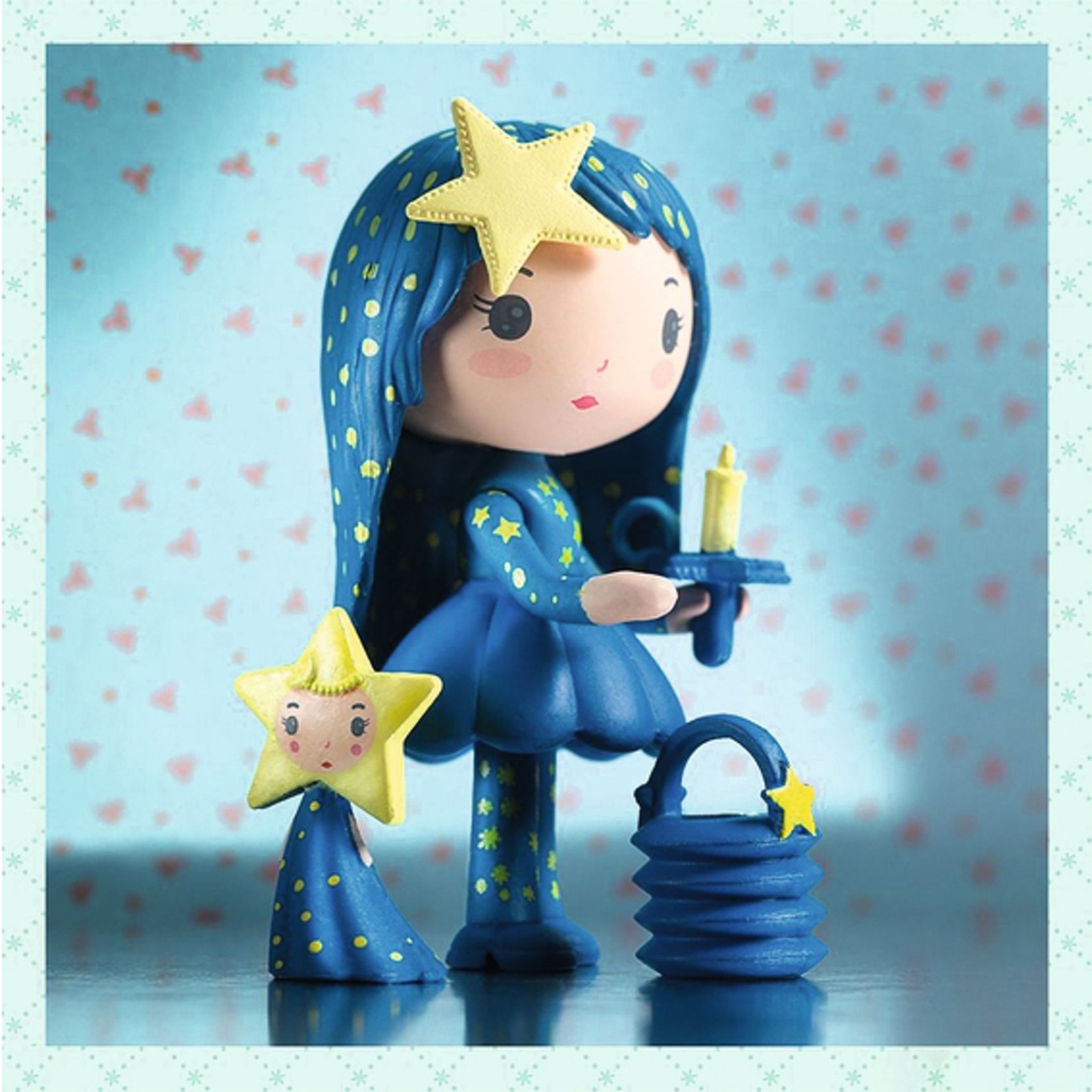 Tinyly Luz & Light Collectible Doll and Companion Figurine Set DJECO