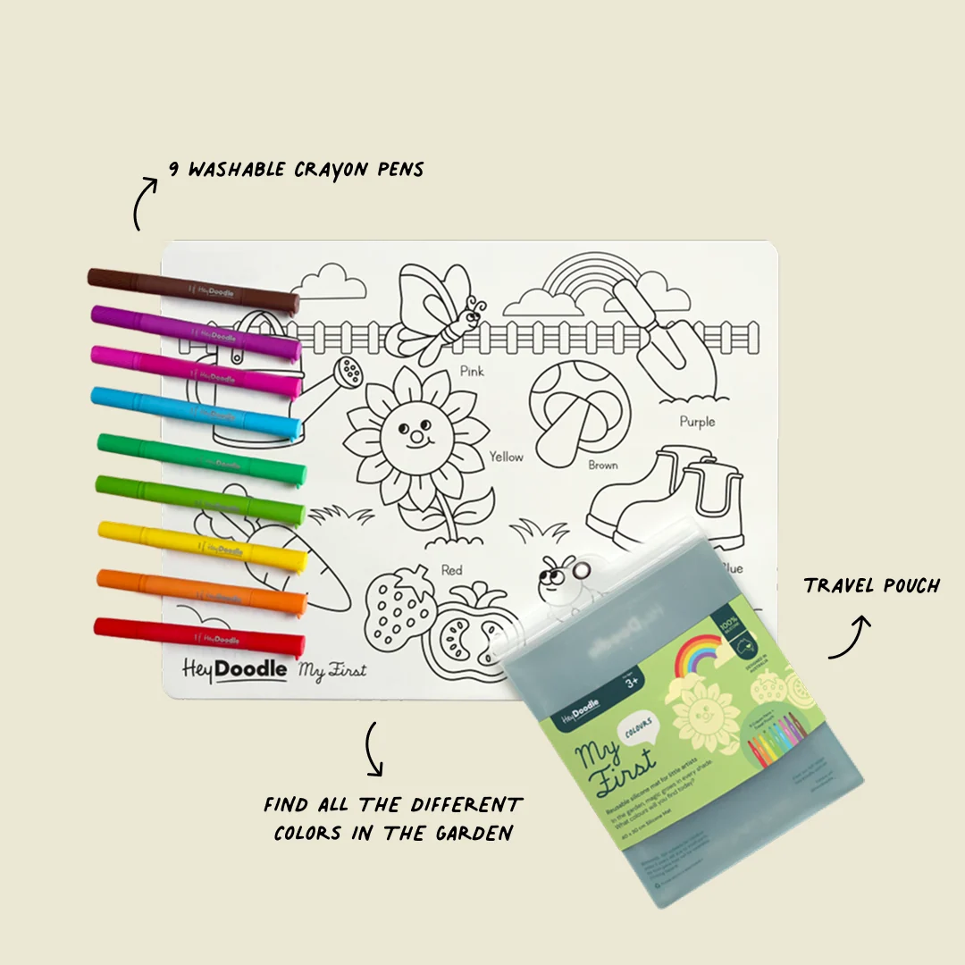 My First Colors Coloring & Doodle Mat - Image 3