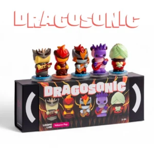 Loops Lab: Dragosonic Band 5 characters and instruments for Sound and Music mixing