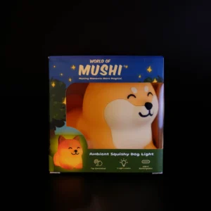 Mushi Dog USB Rechargeable Squishy Light from World of Mushi