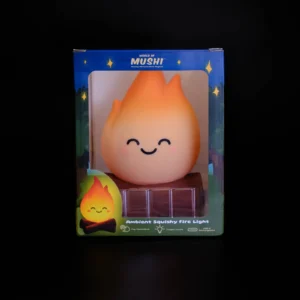 Mushi Fire Campfire USB Rechargeable Squishy Light Novelty Toy World of Mushi