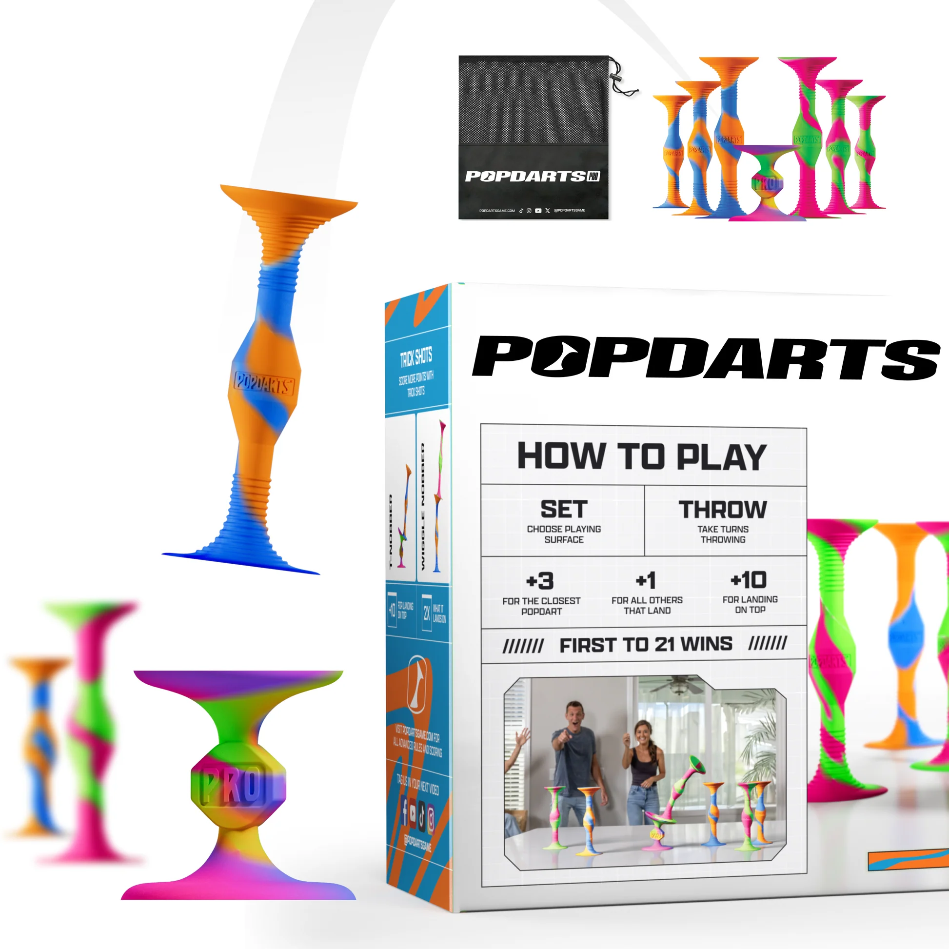 Popdarts Pro Pack (Neon)