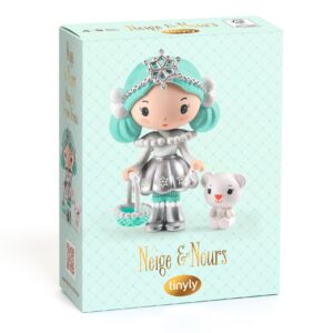 Tinyly Neige & Nours Collectable Doll and Companion Figurines DJECO