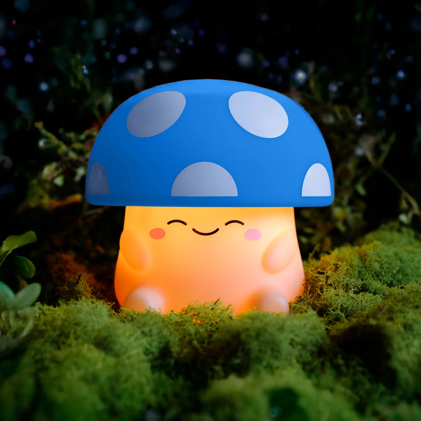 Mushi Mushroom - Blue Squishy Light USB Rechargeable