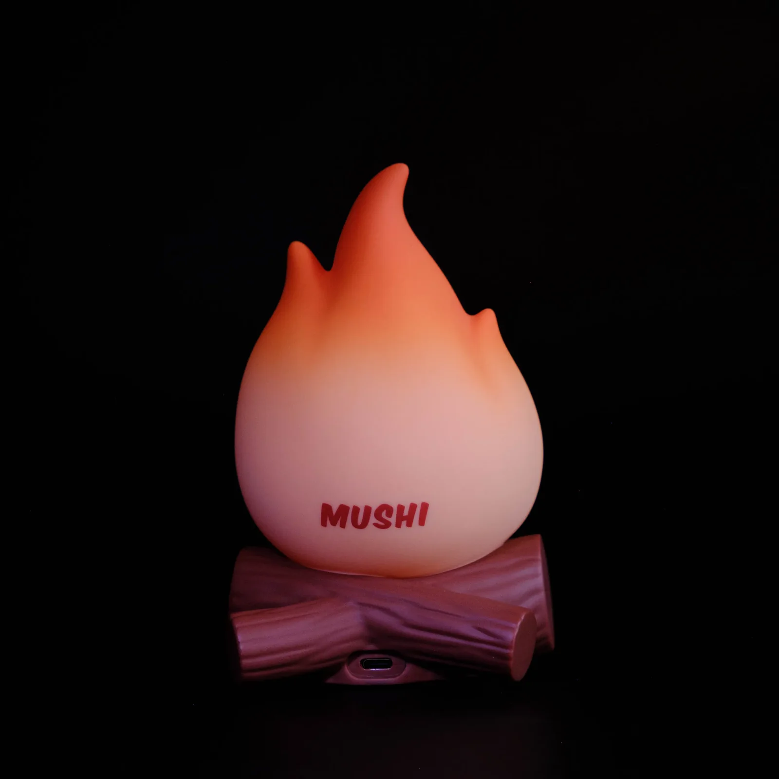 Mushi Fire Campfire USB Rechargeable Squishy Light Novelty Toy World of Mushi