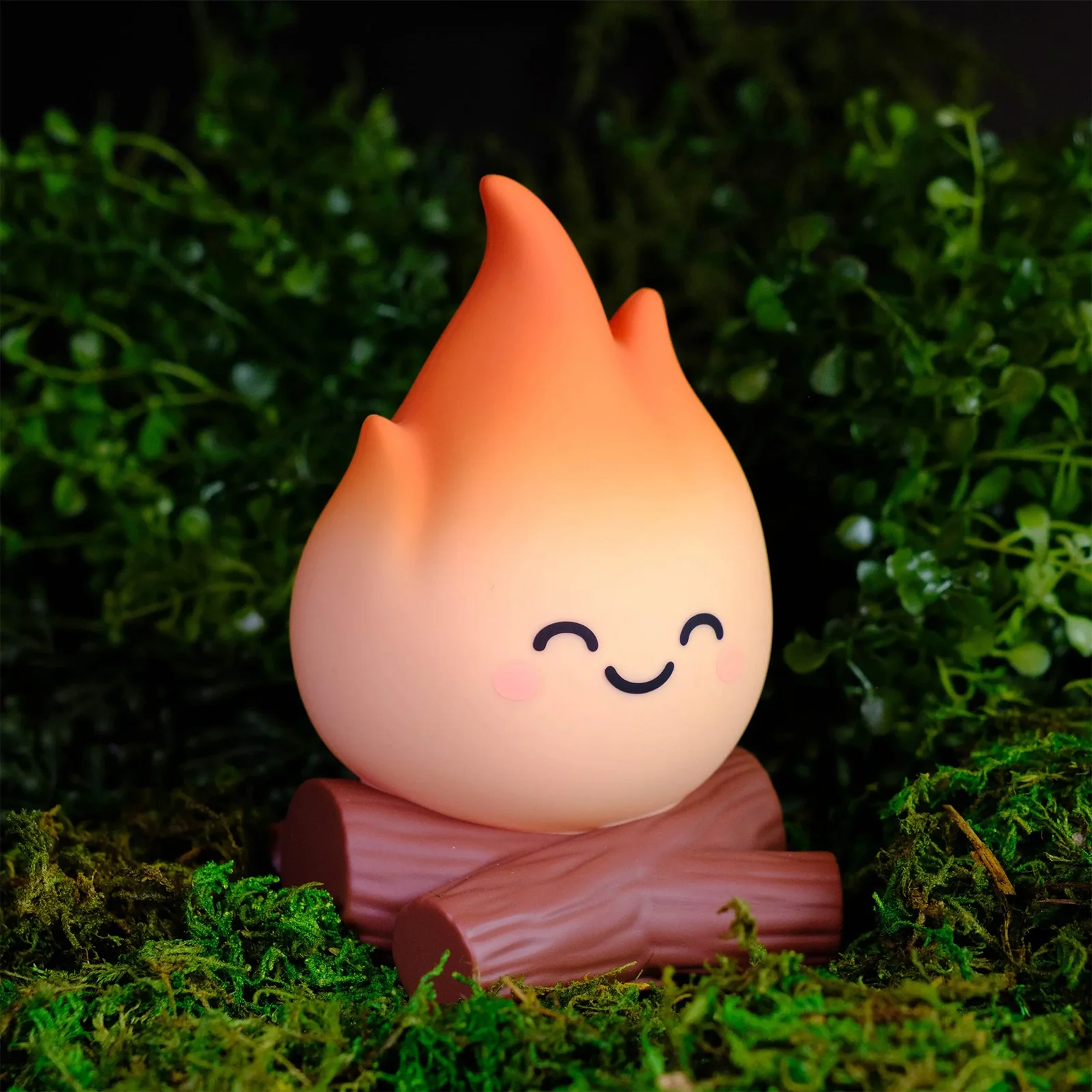 Mushi Fire Campfire USB Rechargeable Squishy Light Novelty Toy World of Mushi