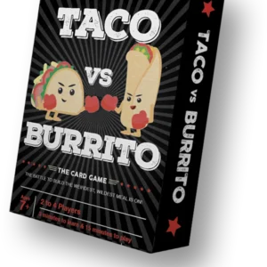 Taco vs Burrito Card Game PlayMonster