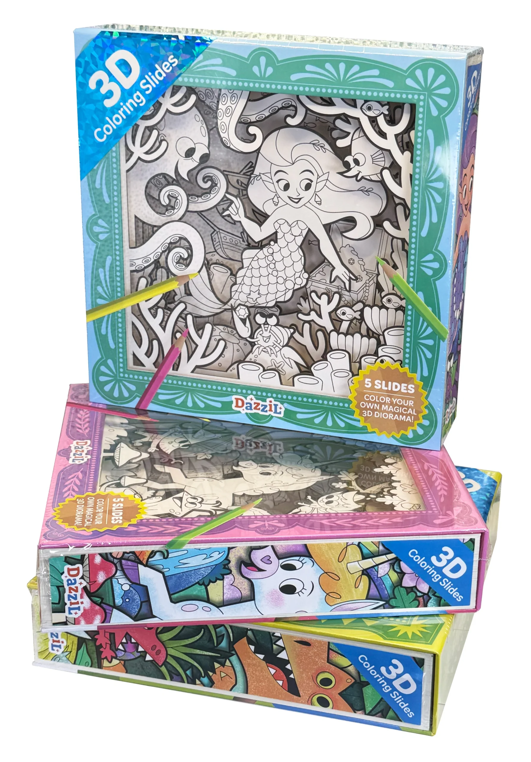 3D Coloring - Mermaid Nova Toys