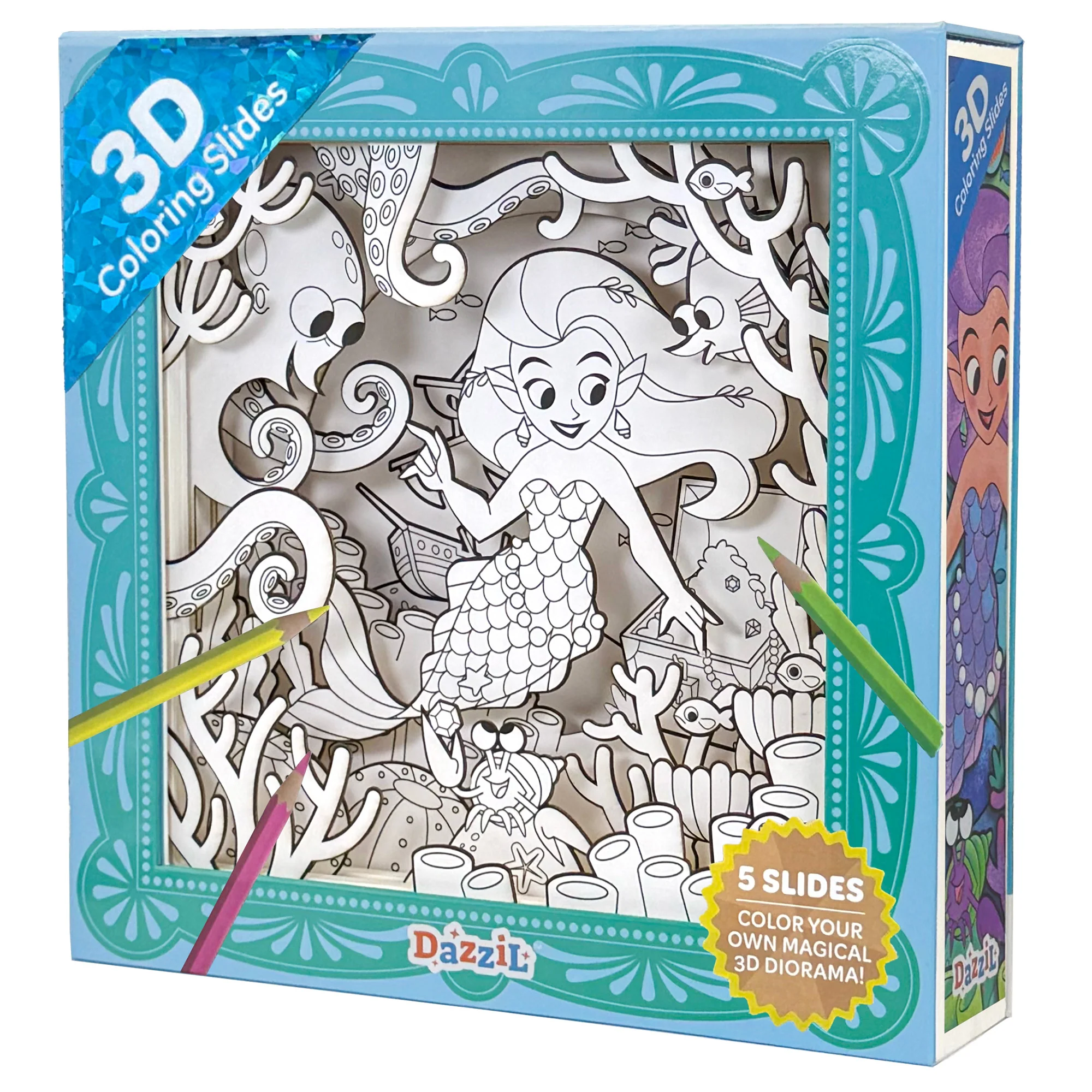 3D Coloring - Mermaid Nova Toys
