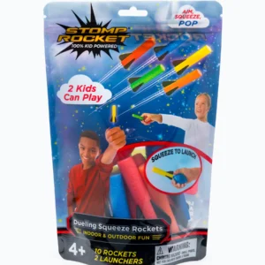 Dueling Squeeze Rockets Stomp Rockets