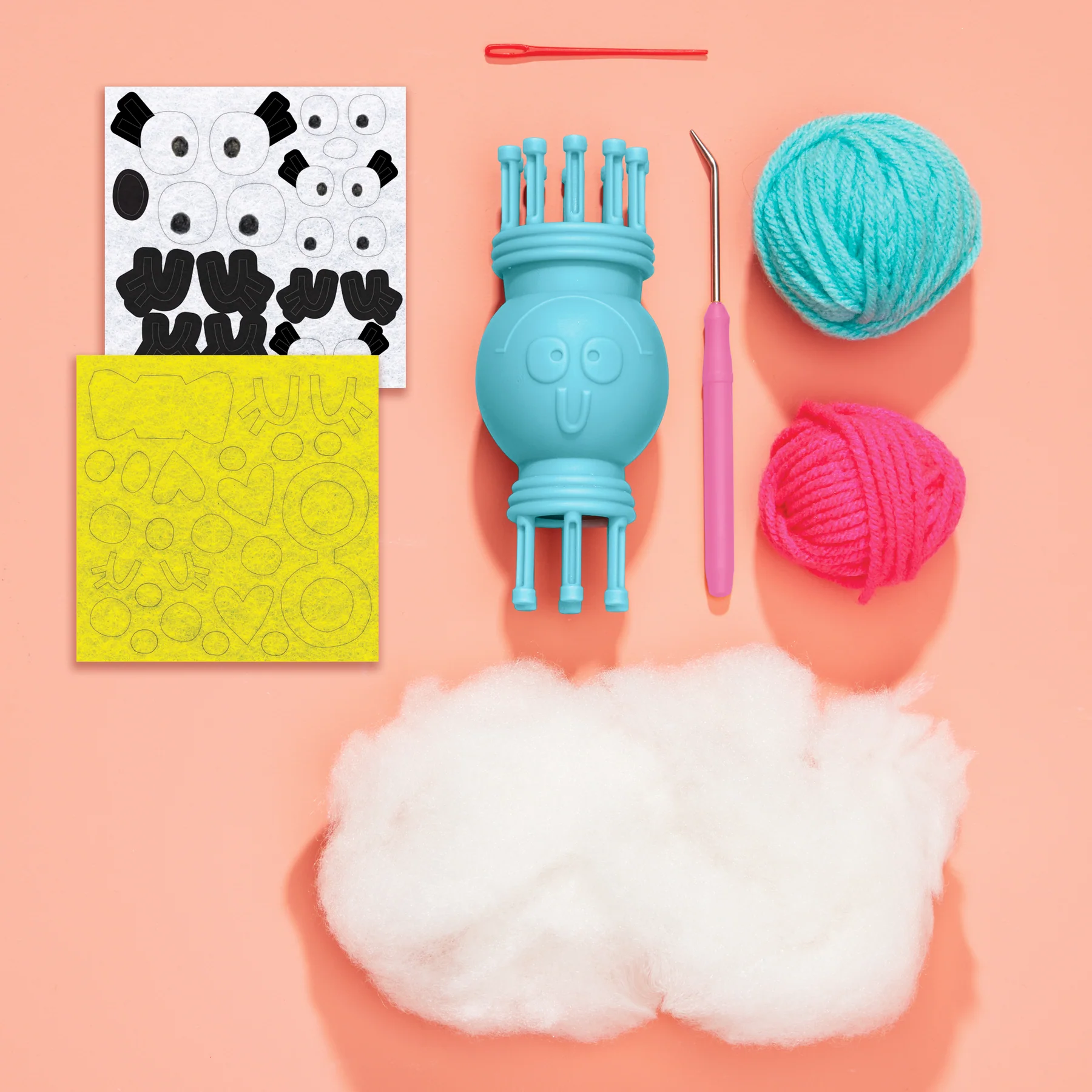 Nimble Knitter Flipper Craft Kit Contents