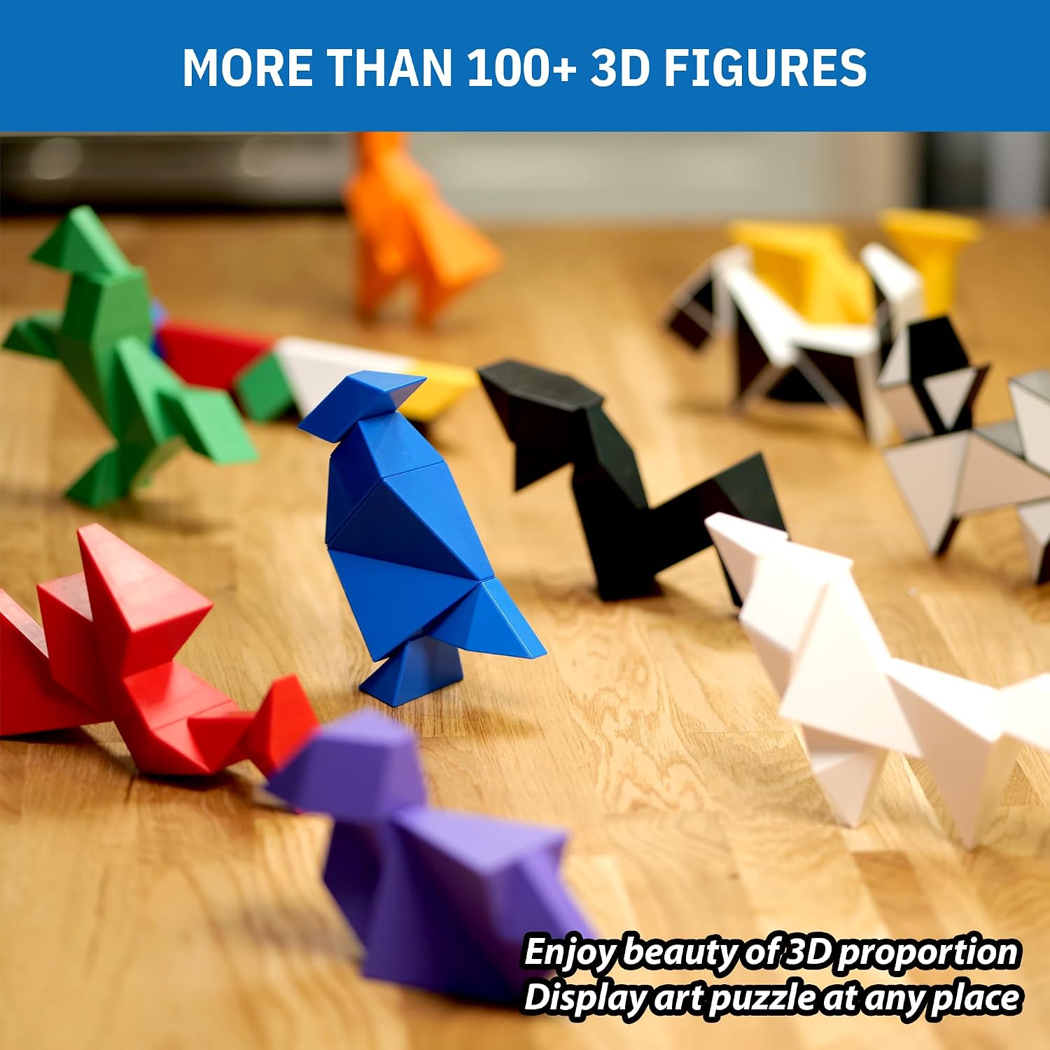 Pickagram Magnetic 3D Art Puzzle - Random Color Mix