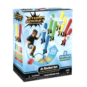 The Original Stomp Rocket Jr. Rocket Set Multi-Color Action