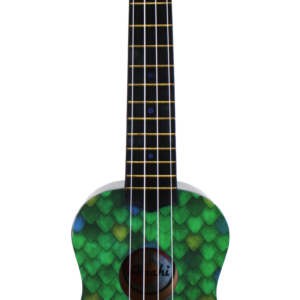 Amahi Ukulele Dragon Scale High Quality Instrument Ages 3+