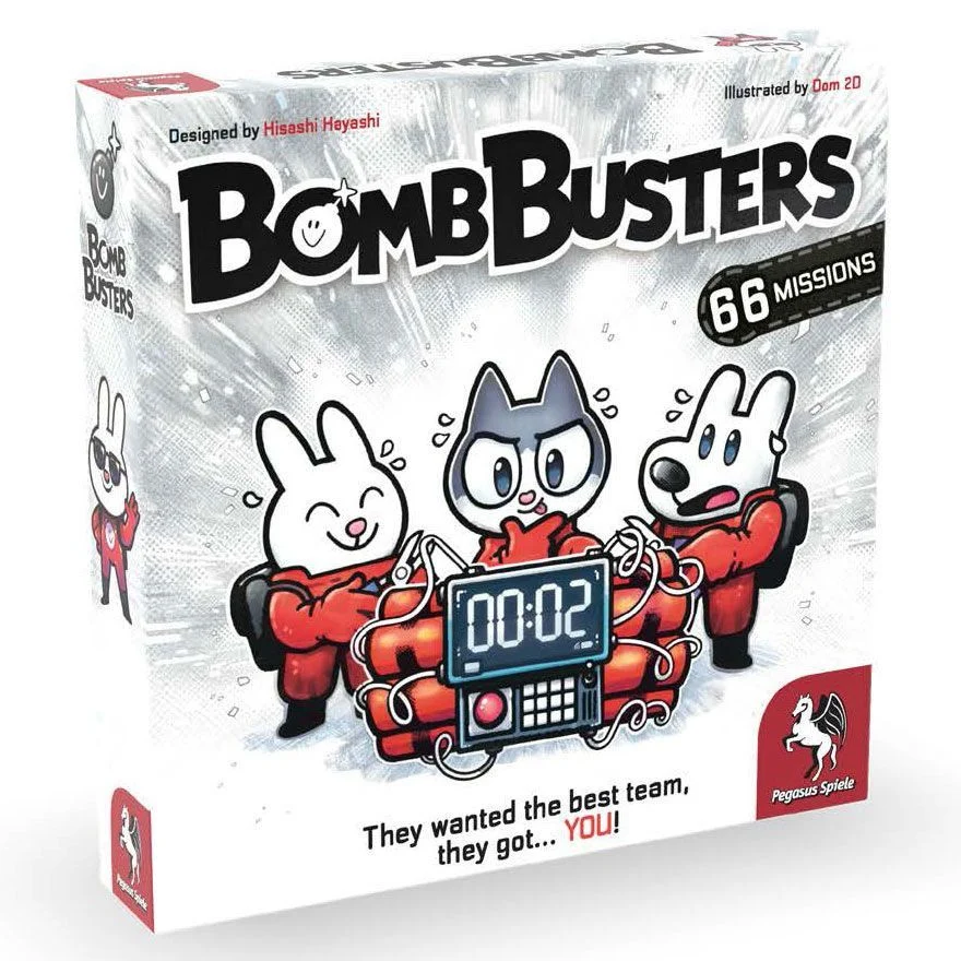Bomb Busters Game Front Packaging