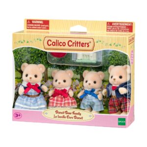 Calico Critters Biscuit Bear Family in Package
