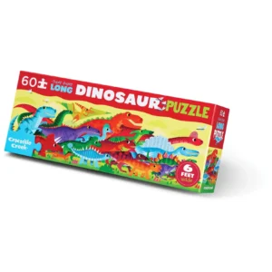 60-Pc Boxed Super Duper Long Puzzle/DinoWorld Giant Floor Puzzle