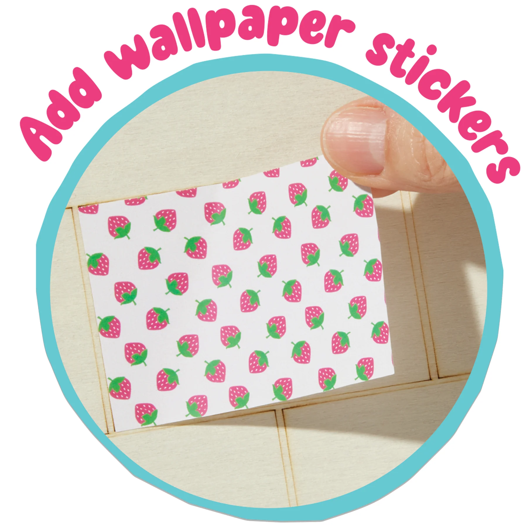 DIY Curio Cottage Wallpaper Stickers