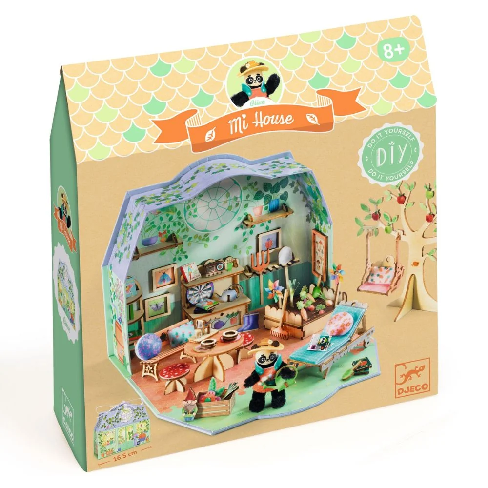 DIY Mi House Olive Pretend Play and Craft Kit DJECO 8+