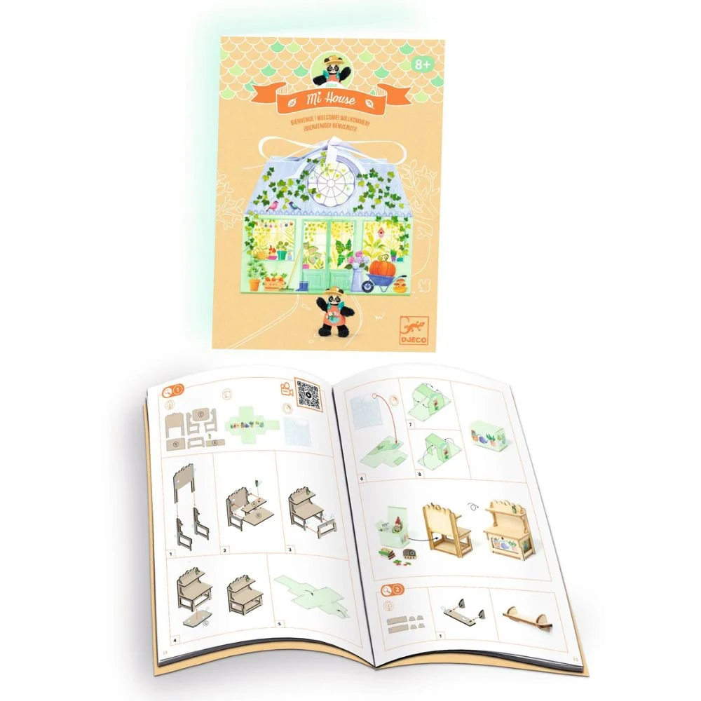 DIY Mi House Olive Pretend Play and Craft Kit DJECO 8+