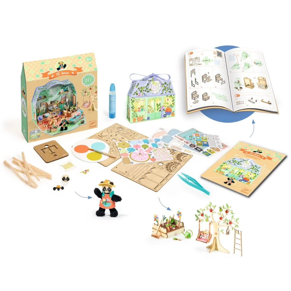 DIY Mi House Olive Pretend Play and Craft Kit DJECO 8+