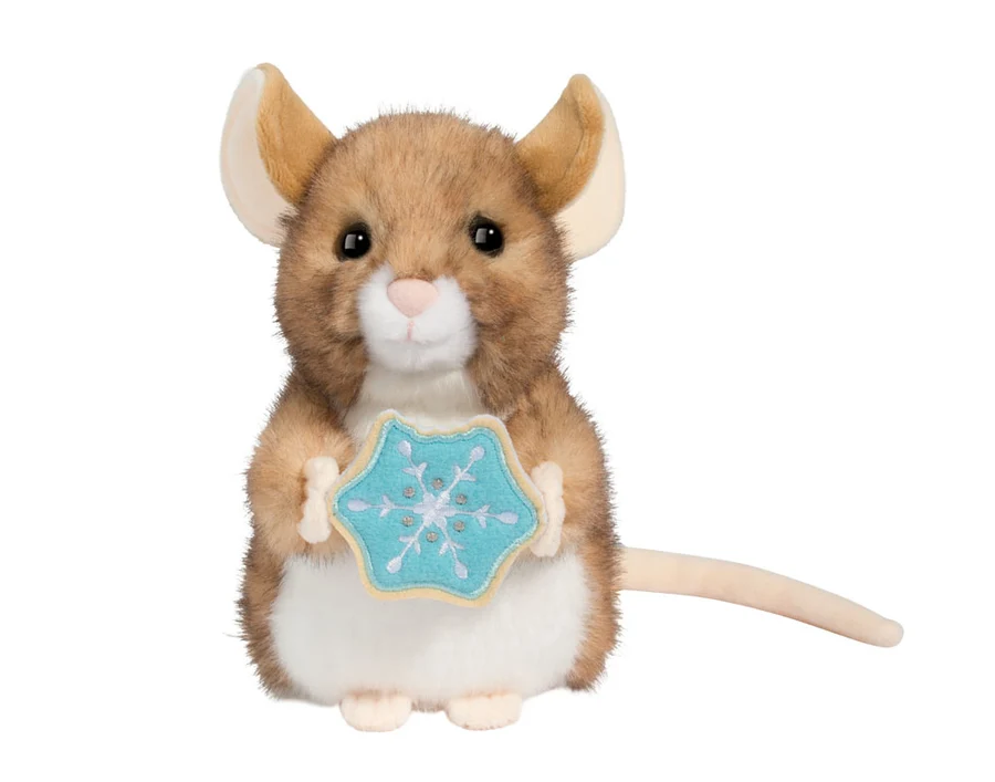Mazel Mouse w/ Cookie Plush Douglas Toys Holiday