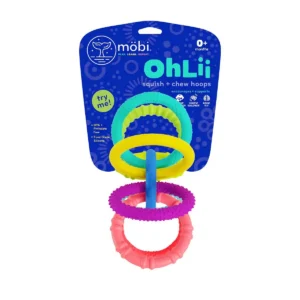 Ohlii Silicon Ring Baby Sensory Toy by Möbi Games